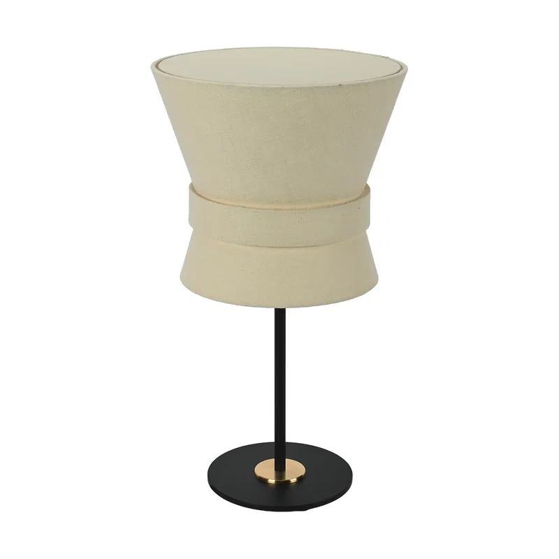 Bow Bordslampa H50 Svart/Krämvit