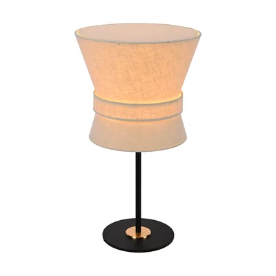 Bow Bordslampa H50 Svart/Krämvit