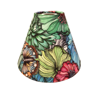 Nadja Toppringskärm Flower Power Green