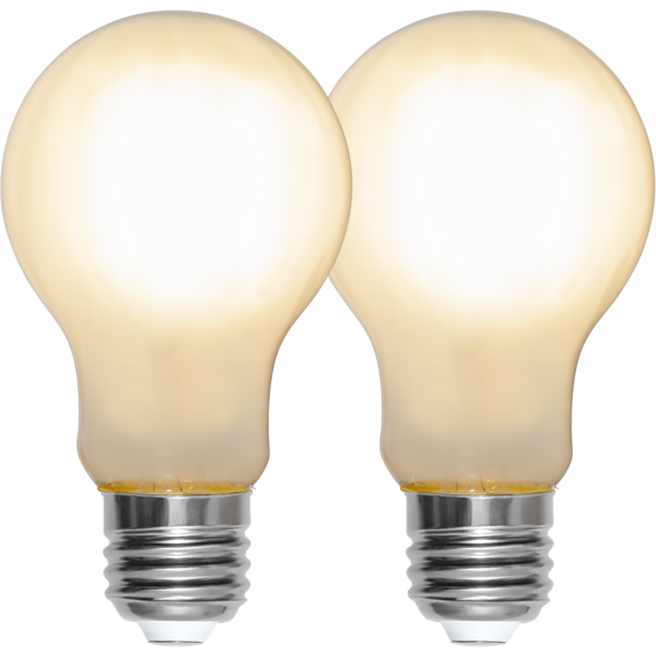 Normallampa 827 4,5W frostad 2-p