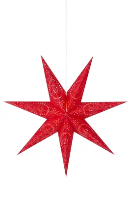 Aratorp Julstjärna 75cm Röd