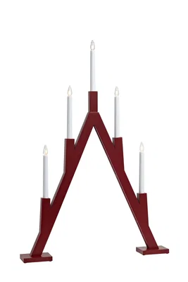 Bjurfors Ljusstake H77 Röd