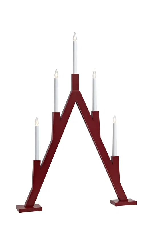 Bjurfors Ljusstake H77 Röd