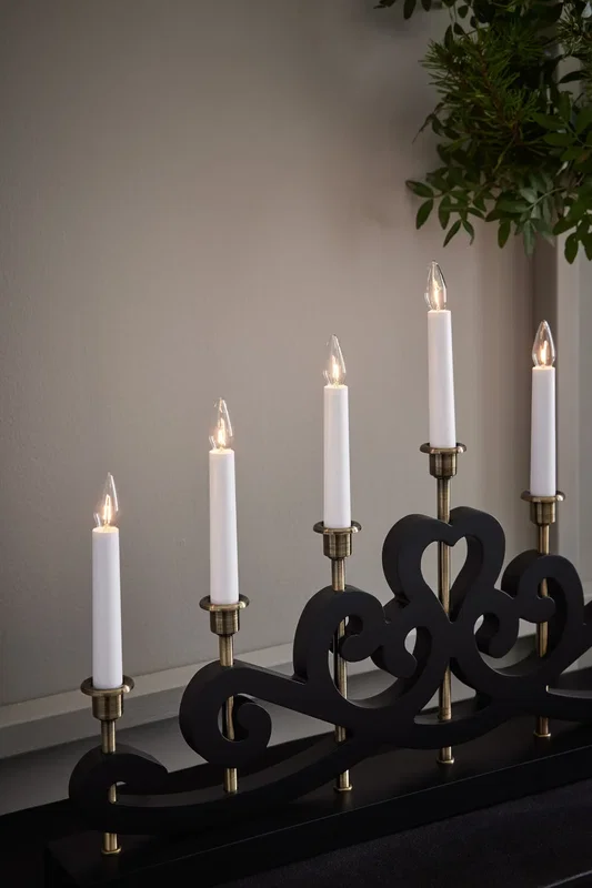 Romantisk adventsljusstake