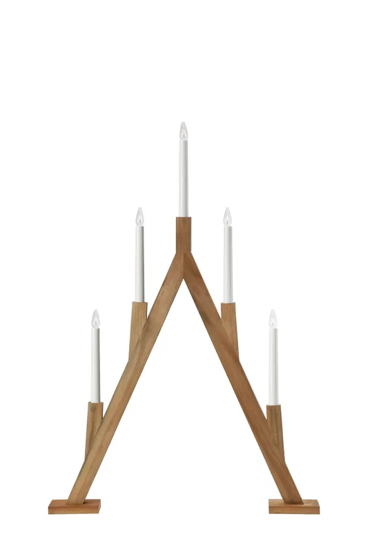 Bjurfors Ljusstake H77 Betsad Brun