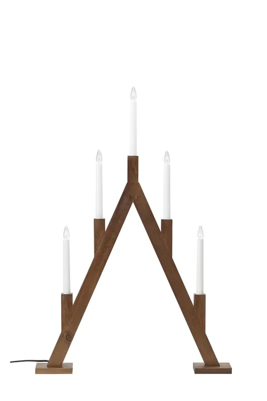 Bjurfors Ljusstake H77 Mörkbrun