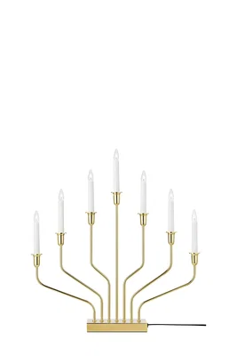 Brosa XL Adventsljusstake 7L Mässing