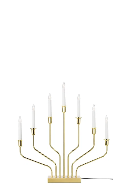 Brosa XL Adventsljusstake 7L Mässing