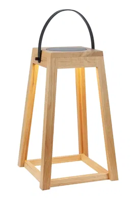 Nordic Solcellslykta H54 Trä