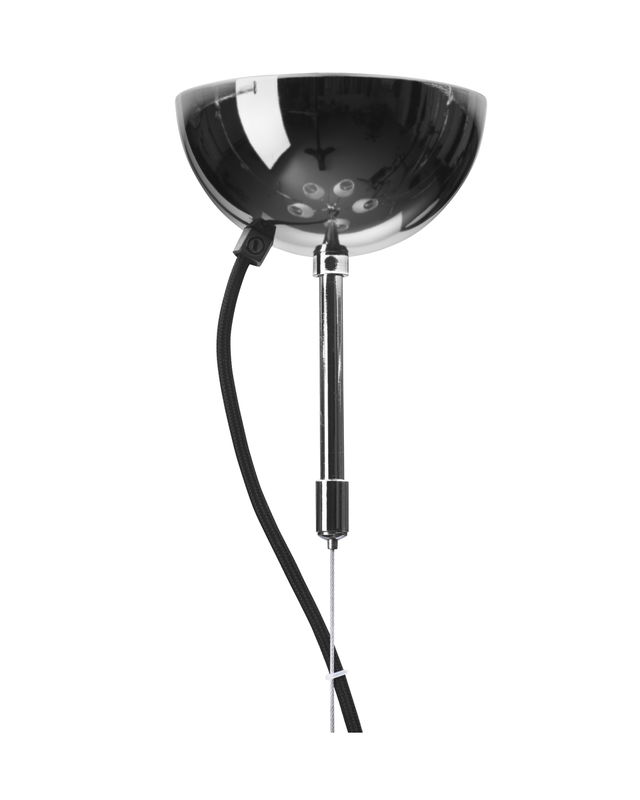 Lynx Taklampa D75 Krom/Vit