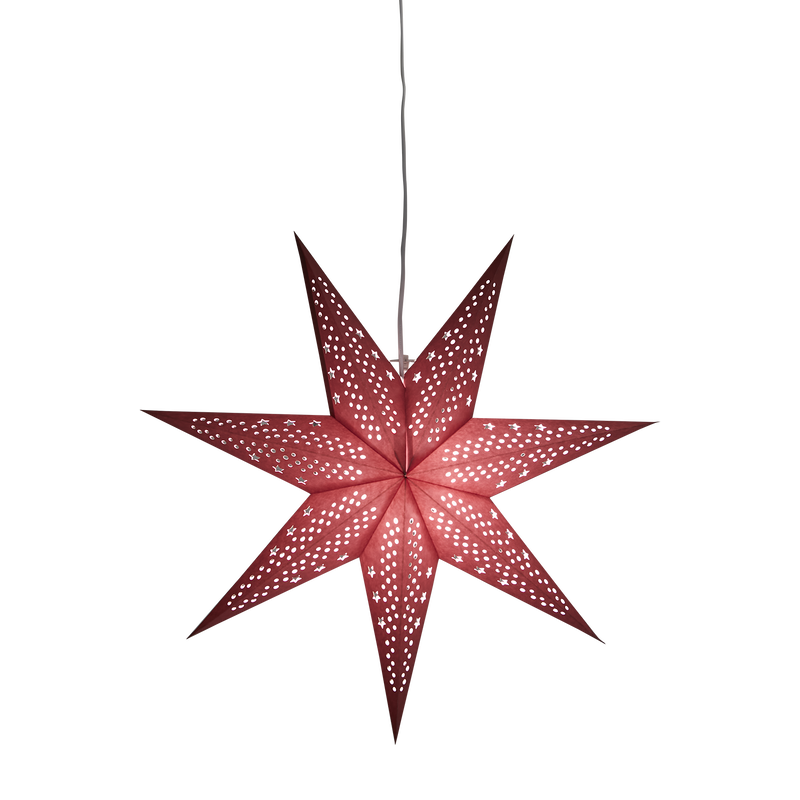 Klassiska röda julstjärnor