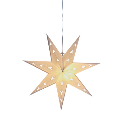 Uni Spike Julstjärna 60 Vit