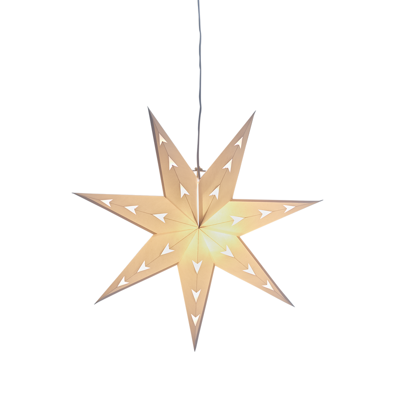 Uni Spike Julstjärna 60 Vit