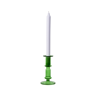 Daisy Ljusstake - Ljusstake i grönt glas