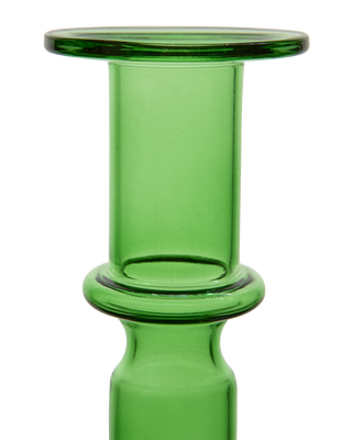 Daisy Ljusstake - Ljusstake i grönt glas