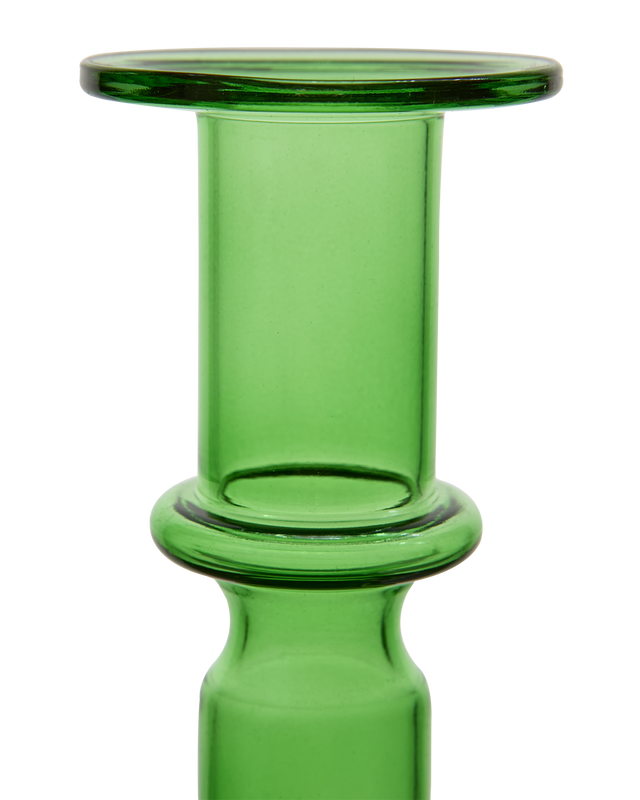 Daisy Ljusstake - Ljusstake i grönt glas