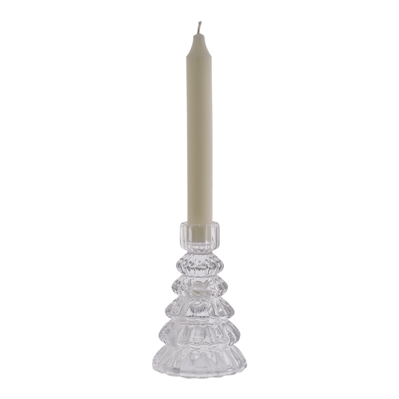Elegant ljusstake i form av en gran