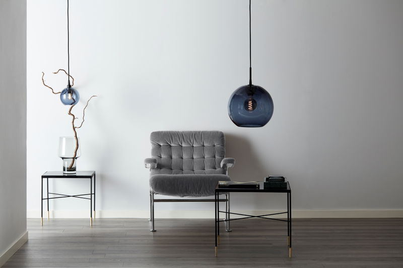 Gloria Taklampa D19 & D32 Svart/Blå