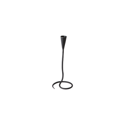 Thor Ljusstake Spiral H27 Svart
