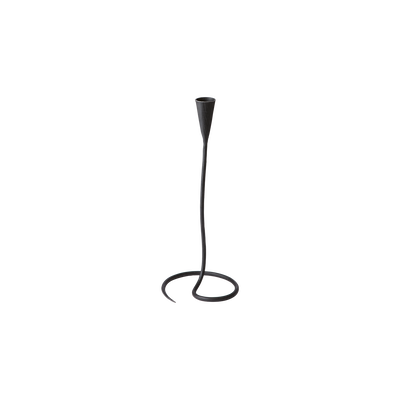 Thor Ljusstake Spiral H32 Svart