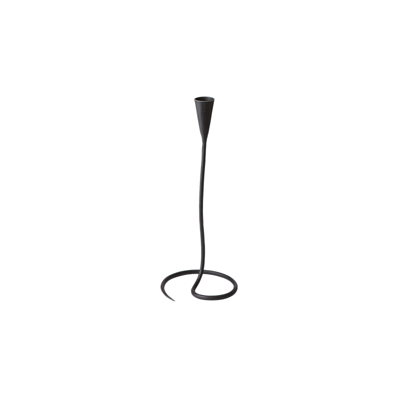 Thor Ljusstake Spiral H32 Svart