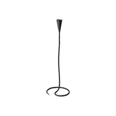 Thor Ljusstake Spiral H43 Svart