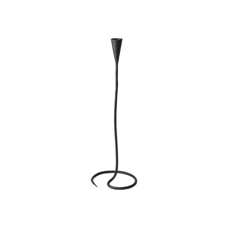 Thor Ljusstake Spiral H43 Svart