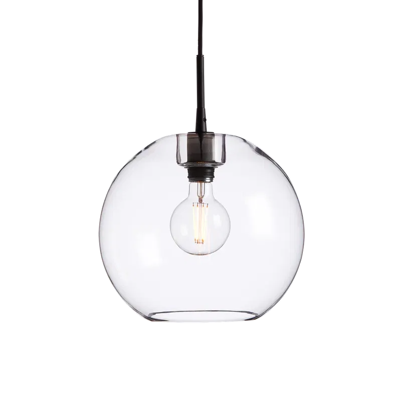 Gloria Taklampa D32 Svart/Klar