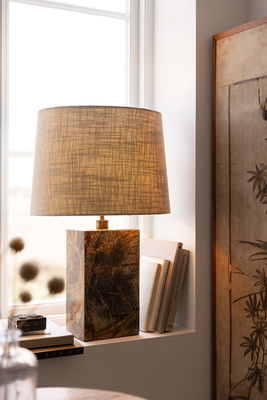 Zenith bordslampa 34 marmor grön