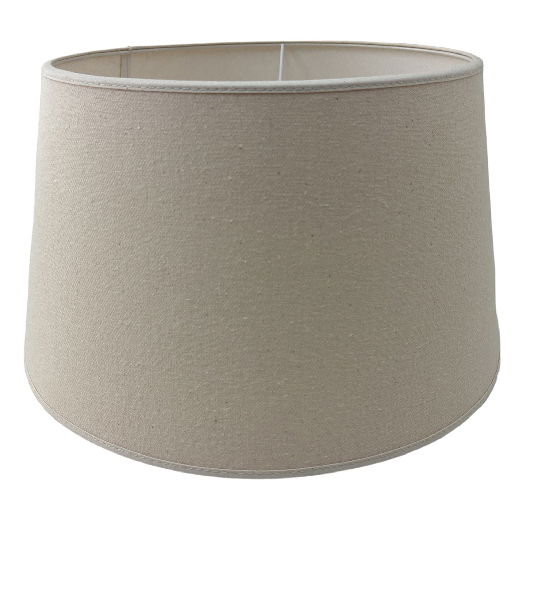 Engelska Fröskal Skärmar Oval Beige