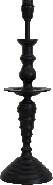 Lux Lampfot 62 Mattsvart