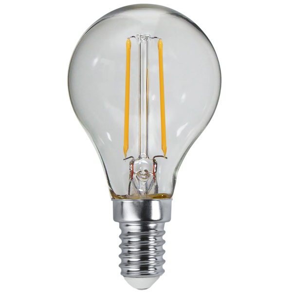 Klotlampa E14 827 2,5W klar dim