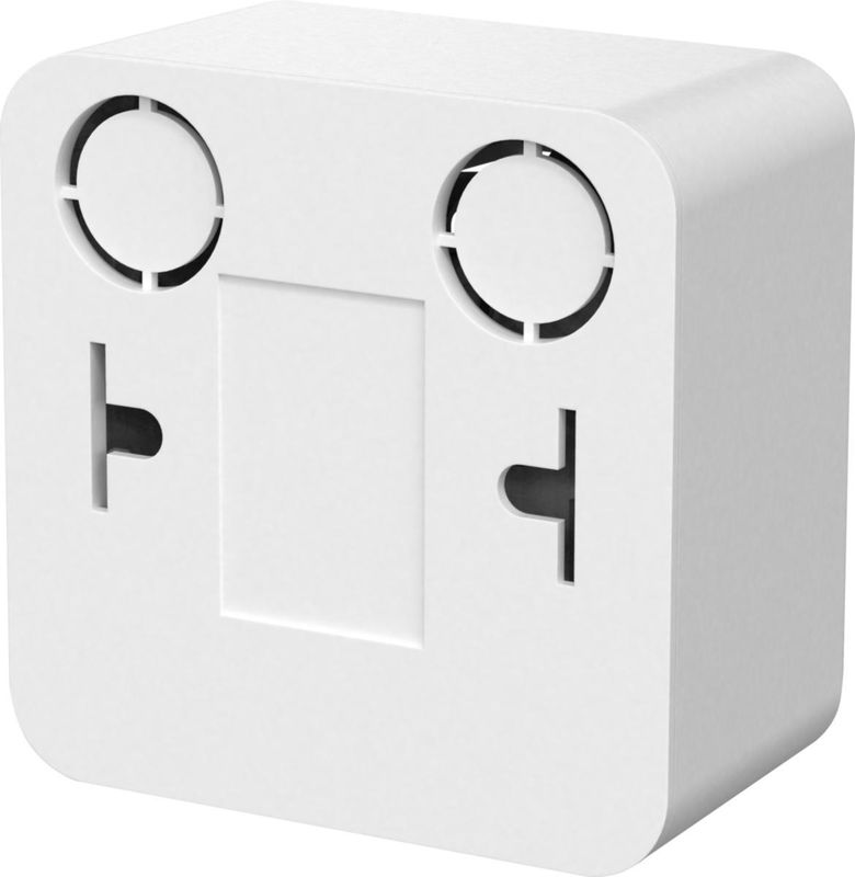 Vägguttag utanpåliggande jordat 1-väg, Connect 2 Home