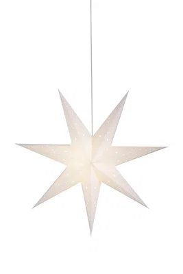 Saturnus Julstjärna 75cm Vit