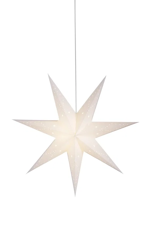 Saturnus Julstjärna 75cm Vit