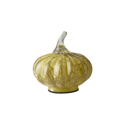 Pumpkin Glasdekoration D12 Gul