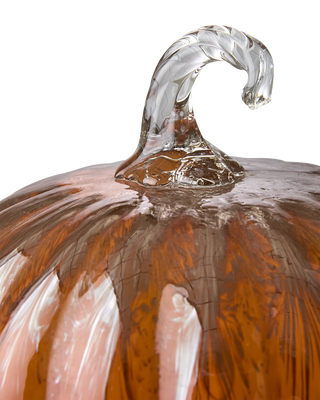 Pumpa dekorationer i glas - Höstinredning