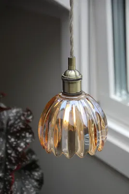 Gota Fönsterlampa Bärnsten