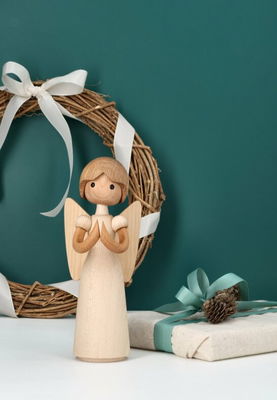 Lucia Ängel Trädekoration 19,5cm Lönn Lucia Ängel Trädekoration 19,5cm Lönn