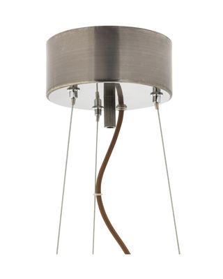 Gemma Taklampa D45 Borstad Stål/Brun