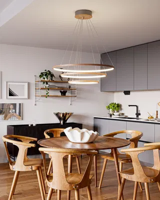 Trione Taklampa 80cm Valnöt