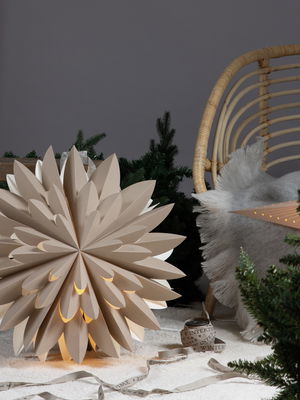 Hyacint julstjärna beige från PR Home