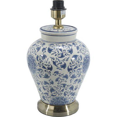 Fang Hong lampfot 38 vit/blå Fang Hong lampfot 38 vit/blå