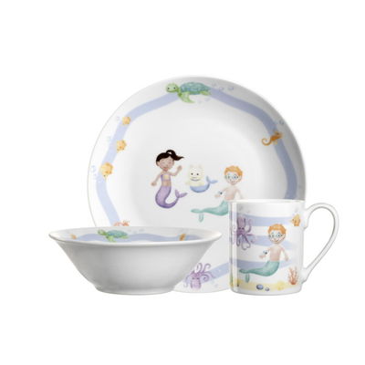 Bambini avventura barnservis 3-delar sea