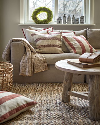 Fenix Ljuslyktor Hus Grå/Vit