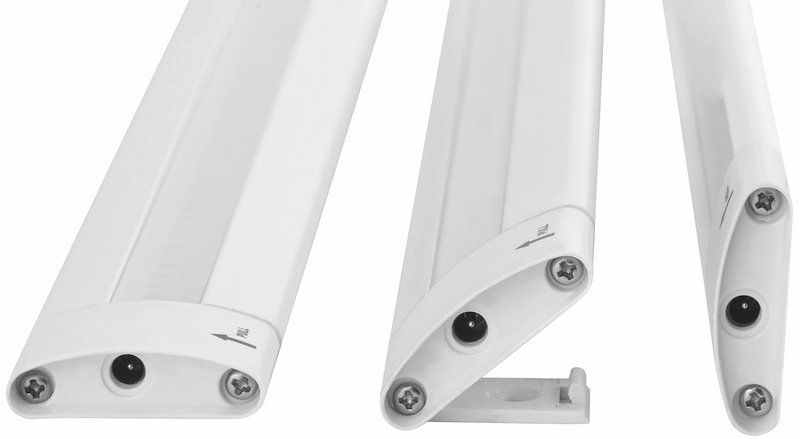 Justerbara LED-skenor -  bänkbelysning
