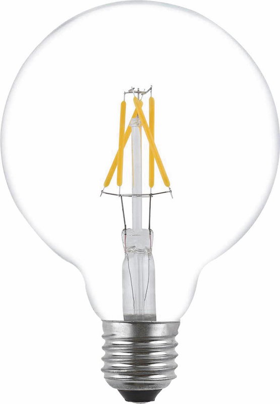 Glob 125mm E27 827 4,5W Klar Dim