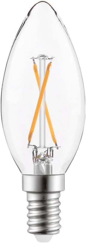 Kronljus 827 2,5W Klar