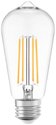 Edison E27 827 7W Klar Dim