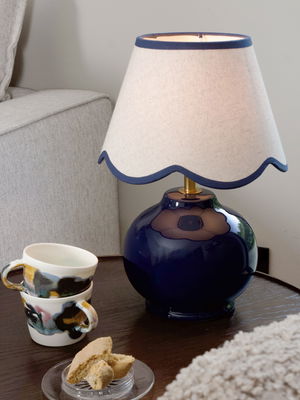 Nell Bordslampa Djupblå